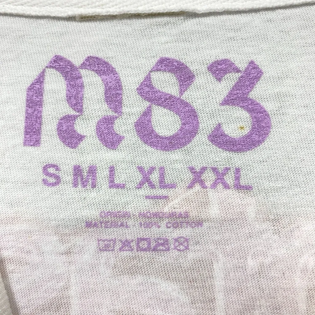 M83 Music Group Fantasy U.S. Tour T-Shirt Size Extra Large - Image 4