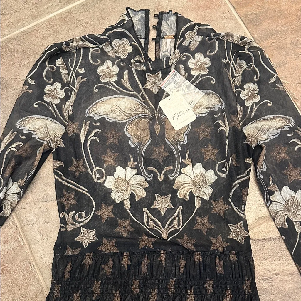 Free people star gazer maxi dress NWT size small - Image 7