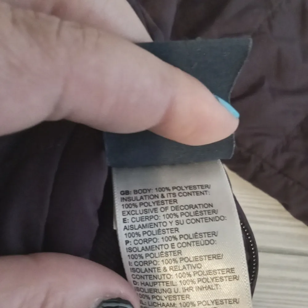 The North Face Quilted reversible women's jacket purple size xs/TP - Image 6