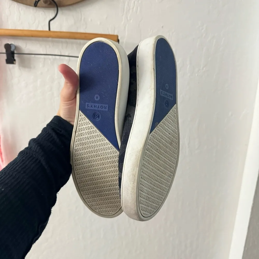 Rothy's The Sneaker Gray Camo 8 - Image 4