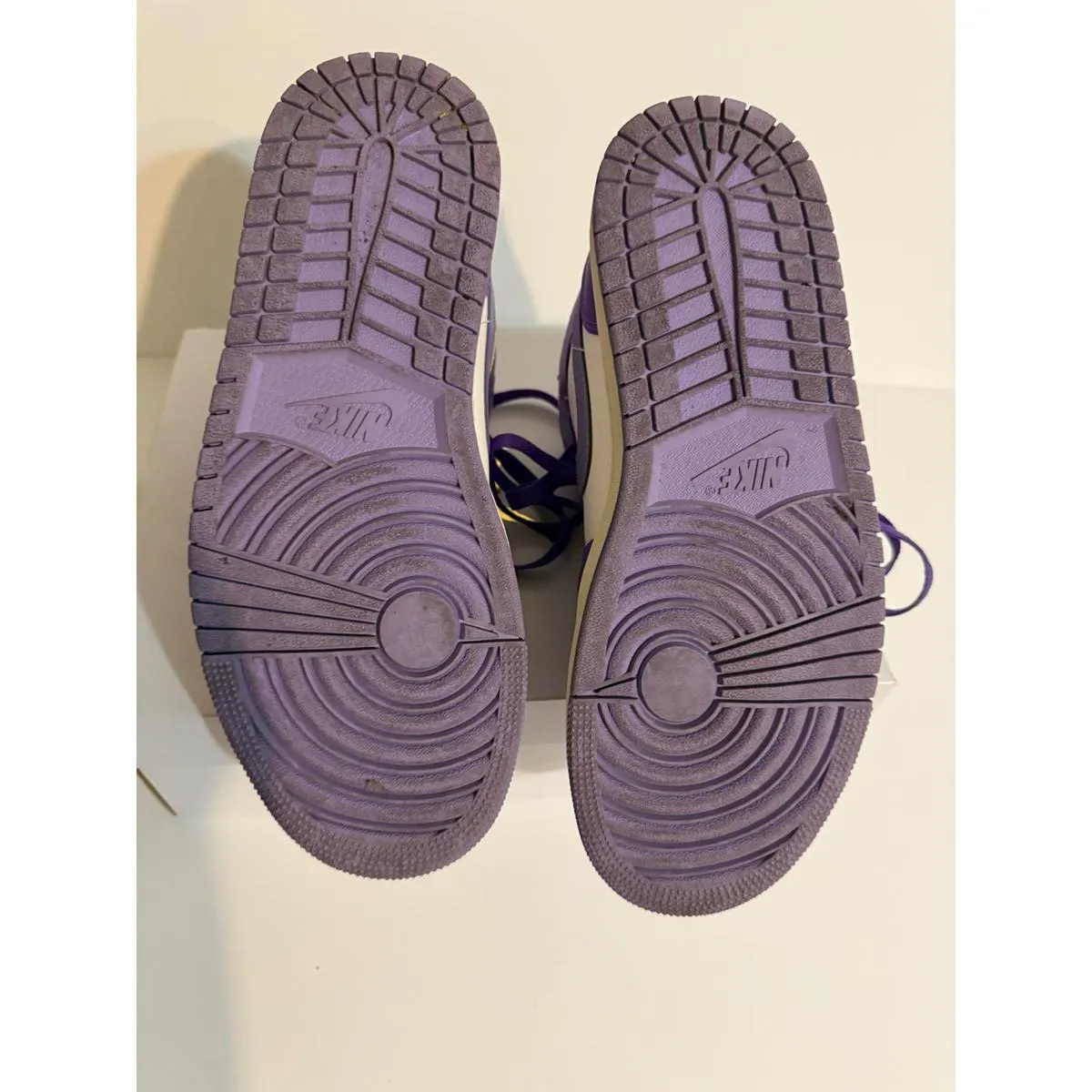 Jordan 1 Mid Action Grape Purple White Women’s 9 BQ6472-504 – Great Condition - Image 10