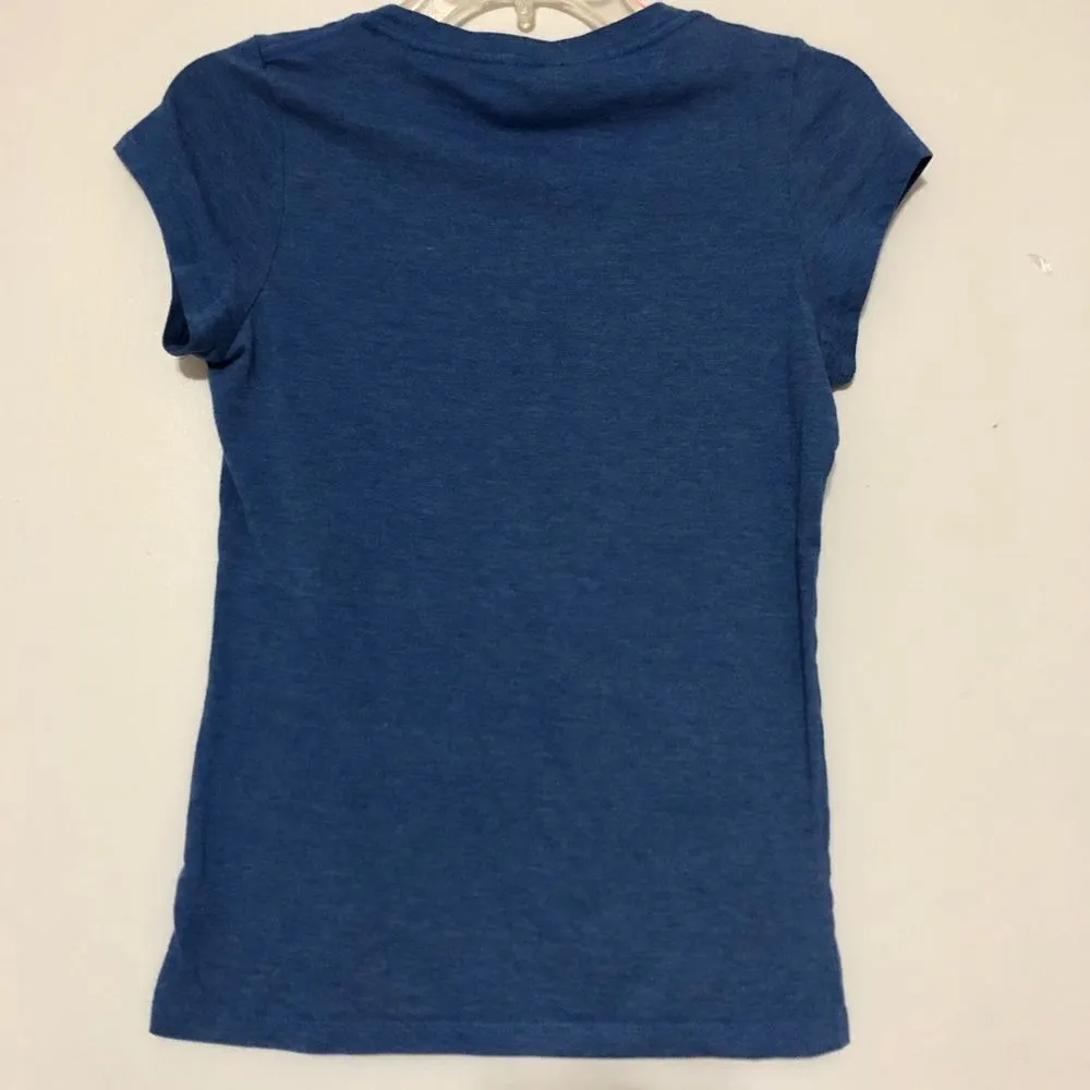 Chicago Cubs 2016 World Series Vneck Tshirt - Image 2