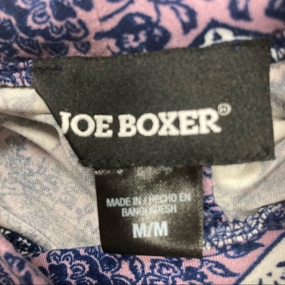 JOE BOXER, Women’s Medium, Chevron style dress, Pink,‎ blue & white, short sleeve - Image 6