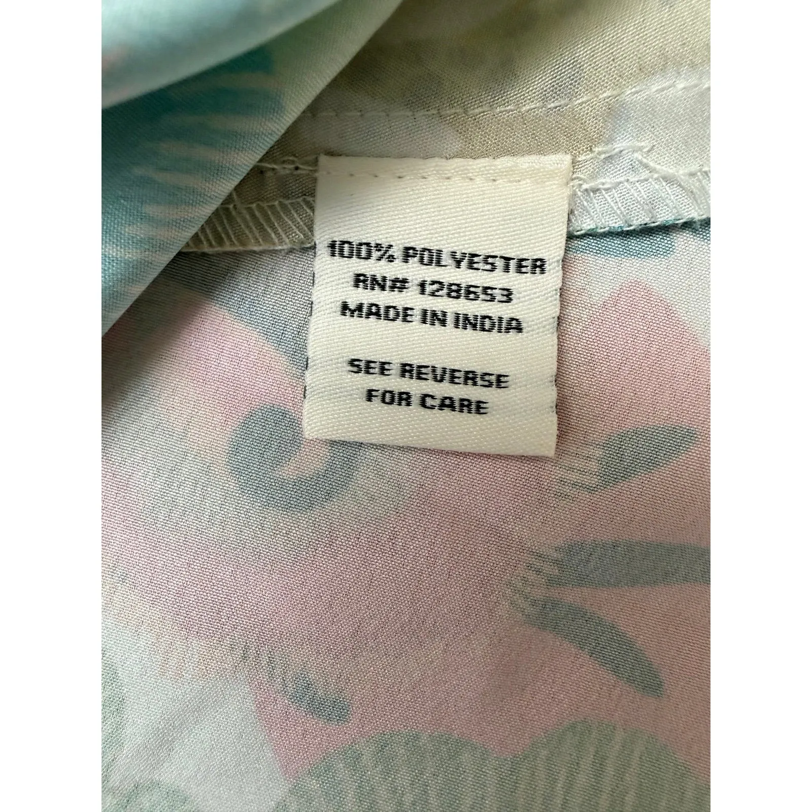 Rachel Zoe Floral Maxi Skirt L Elastic Waist Boho Resort Summer - Image 3