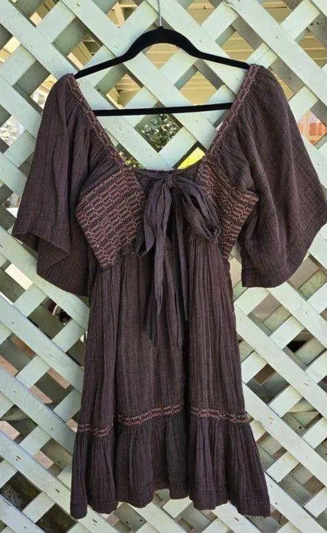 Free people Easy To Love Bubble Mini Dress - Image 5