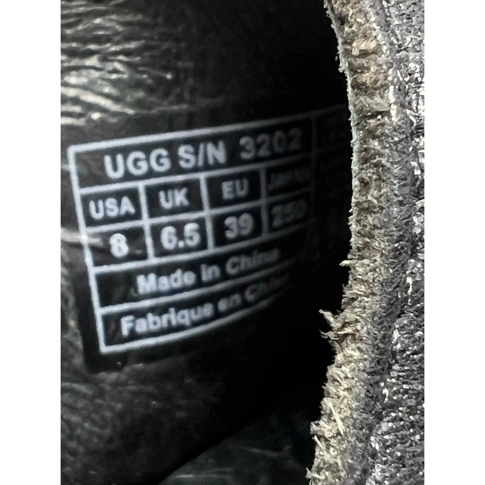 UGG Vivica Black Whipstitch Leather Clogs Size 8 Western Boho - Image 10