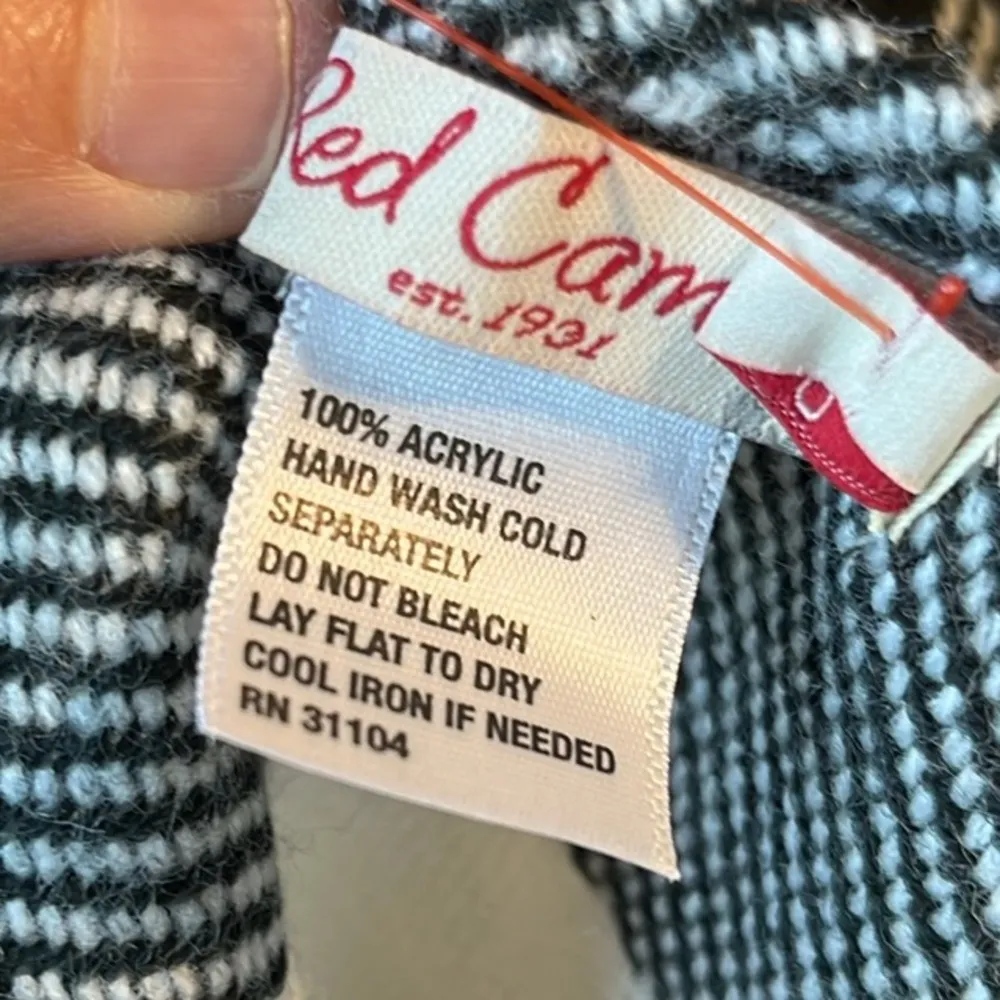 Black White Plaid Scarf New Buffalo Check - Image 14