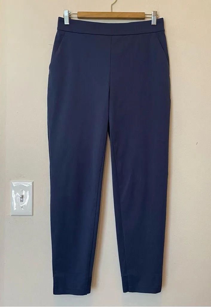 MINISTRY OF SUPPLY Kinetic Tapered Pull On Jogger Pants Slate Blue Sz 4 Small - Image 4