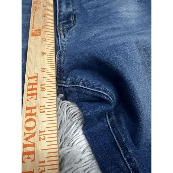 Judy Blue Jeans Womens ‎ Slim Fit Tapered Medium Wash Stretch Denim Size 7/28 - Image 4