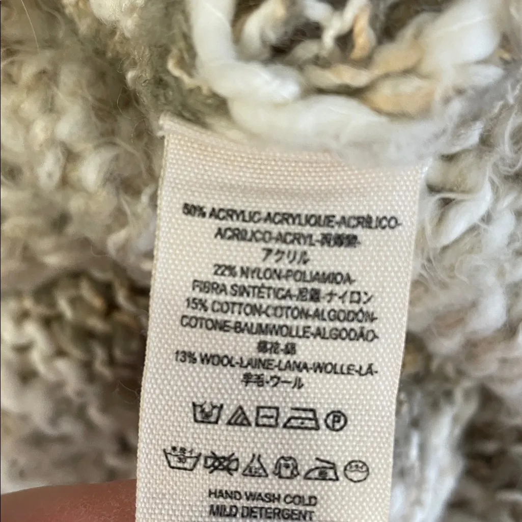 Free People Linus Stripe Pullover Sweater in a natural/cream - Image 7