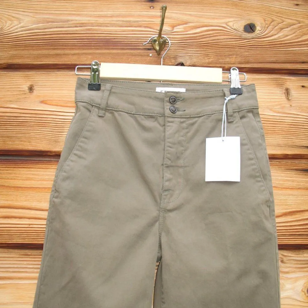 NWT FRAME Cropped Wide Leg High Waist Pants - Image 5