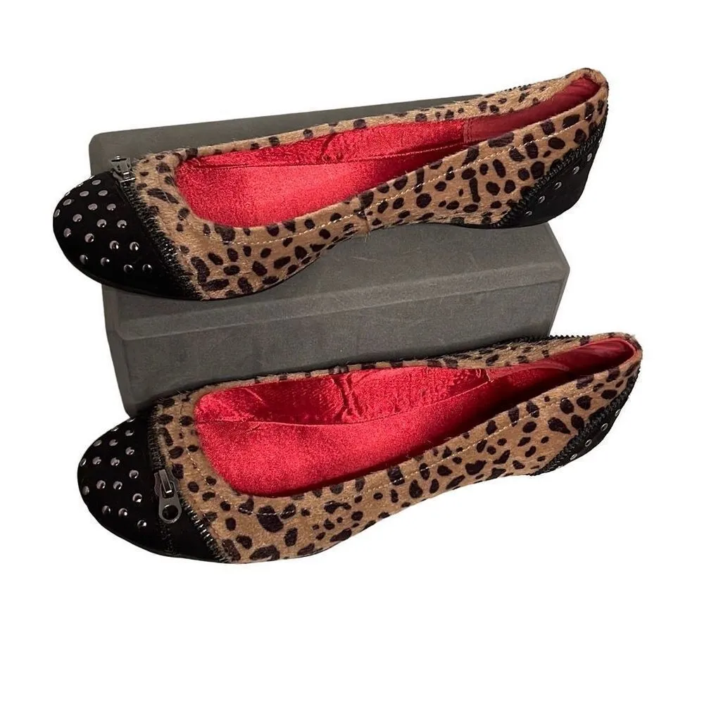 Women’s Style & Co.‎ Flats. 8.5 Cheetah Print - Image 8