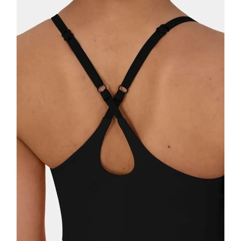 Halara Everyday Cloudful 2-in-1 Flare Dress-Wannabe-Longer Length Black XS - Image 6