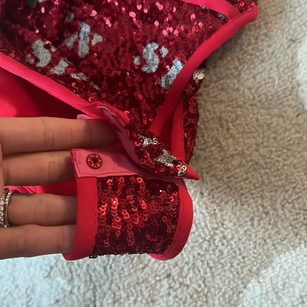 NWT moschino Siren Hollywood Stencils Sequins One-piece Swimsuit - Image 4