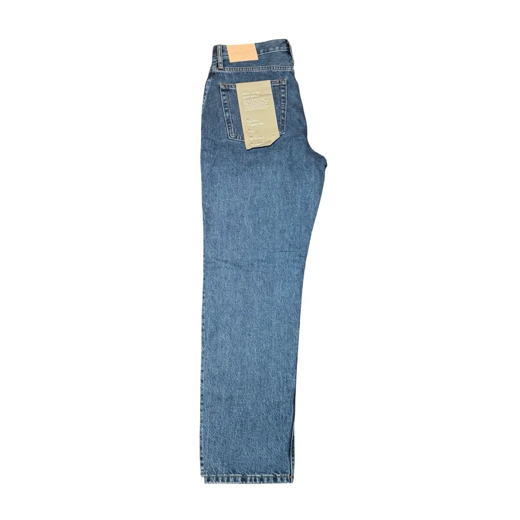NWT Everlane The Curvy ‘90s Cheeky Straight Button Fly Jean - Image 6