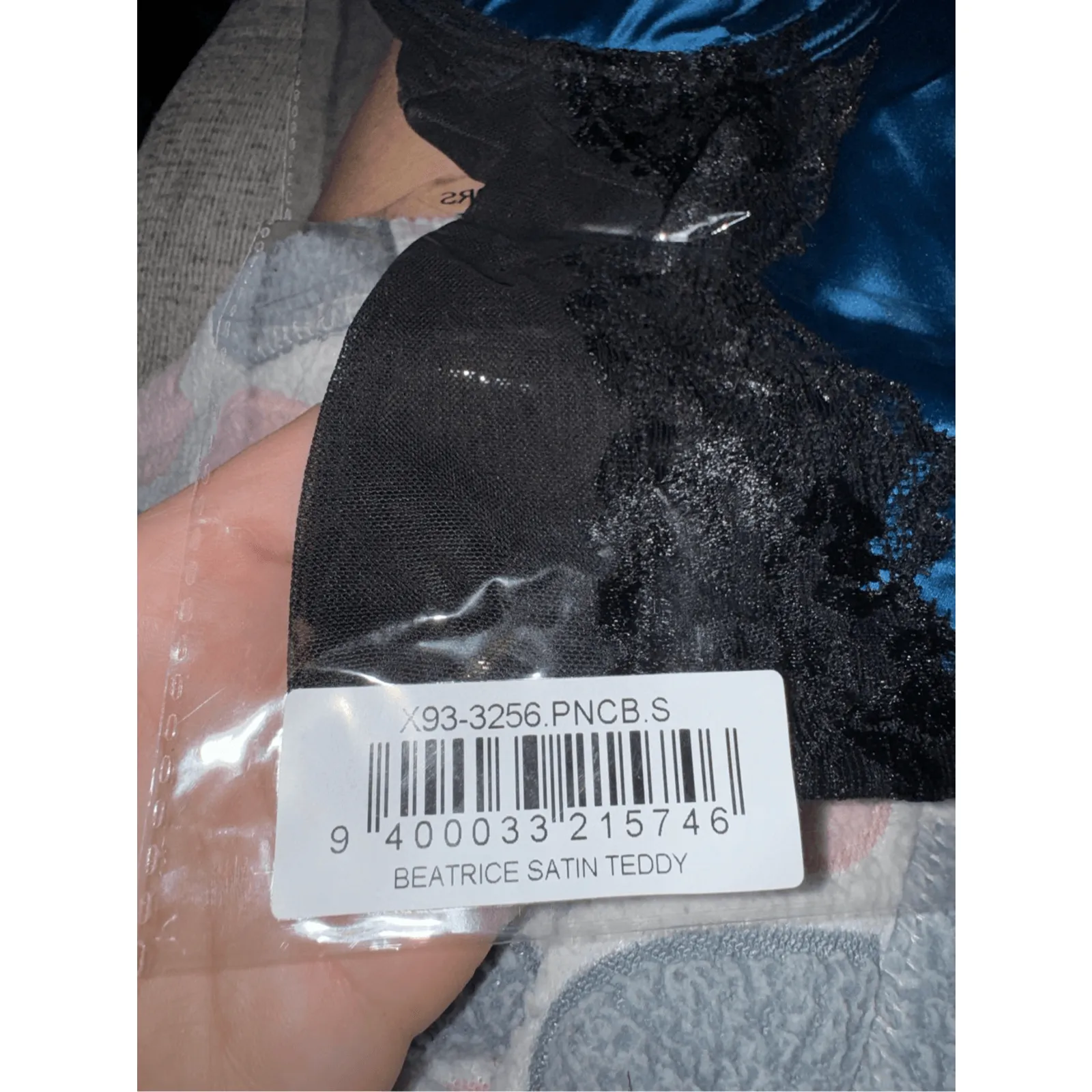 Fredericks Of Hollywood Beatrice Satin Teddy Size Small MSRP $54.50 - Image 4