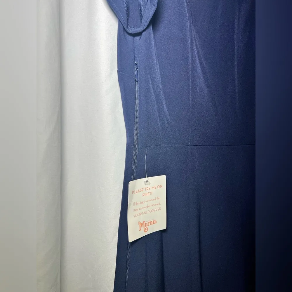 Show Me Your MuMu Geneva Crepe Gown | XXS NWT - Image 11