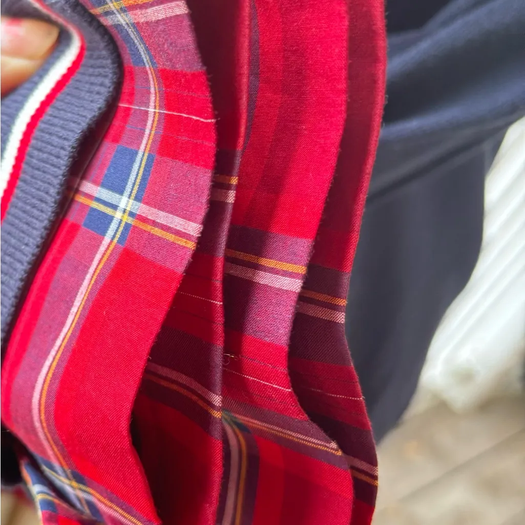 TOMMY HILFIGER
Women's Layered-look V-neck Sweater In Sky Captain/ Ivory/ Sky - Image 7