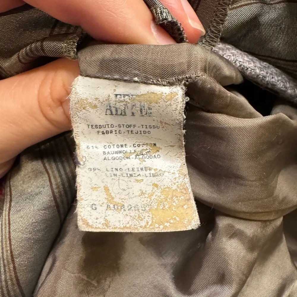 Philosophy Di Alberta Ferretti Elegant Satin Lining Red Size M - Image 5