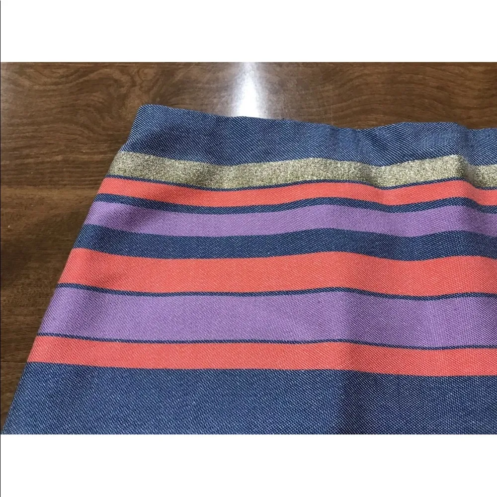 J. Crew Short Striped Skirt Size 00 Stripes - Image 2