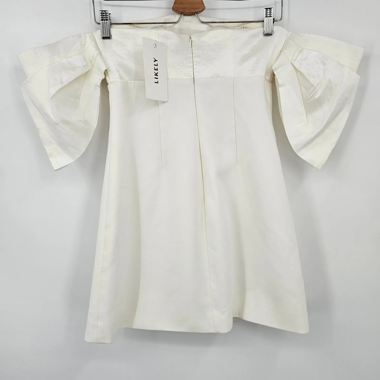 Likely Capri Cold Shoulder Minidress‎ - White - Image 7