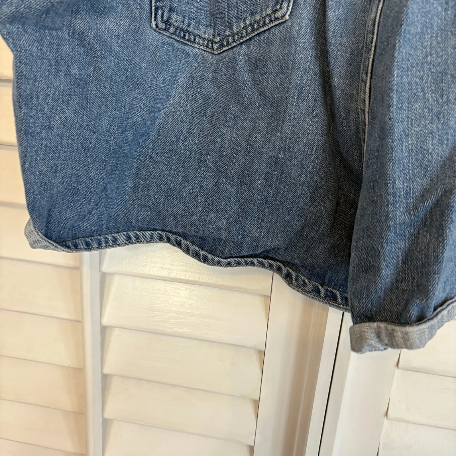 ASOS Jean Shorts‎ Size 24 - Image 4