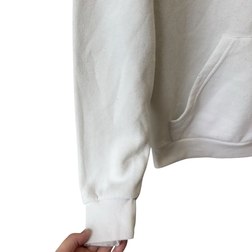 Peanuts Aeropostale Christmas Holiday Hoodie White Snoopy Charlie Brown Small‎ - Image 7