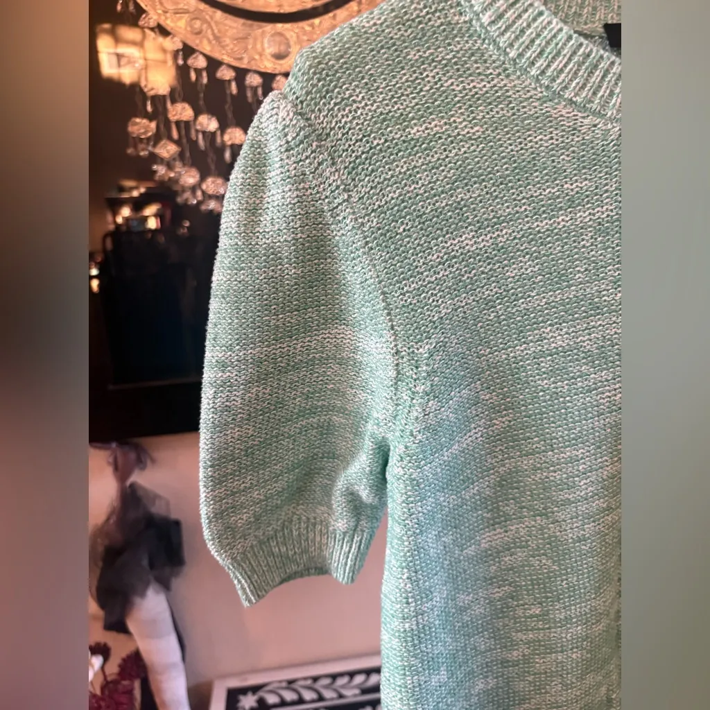 Ann Taylor Green Knit Sweater - Image 6