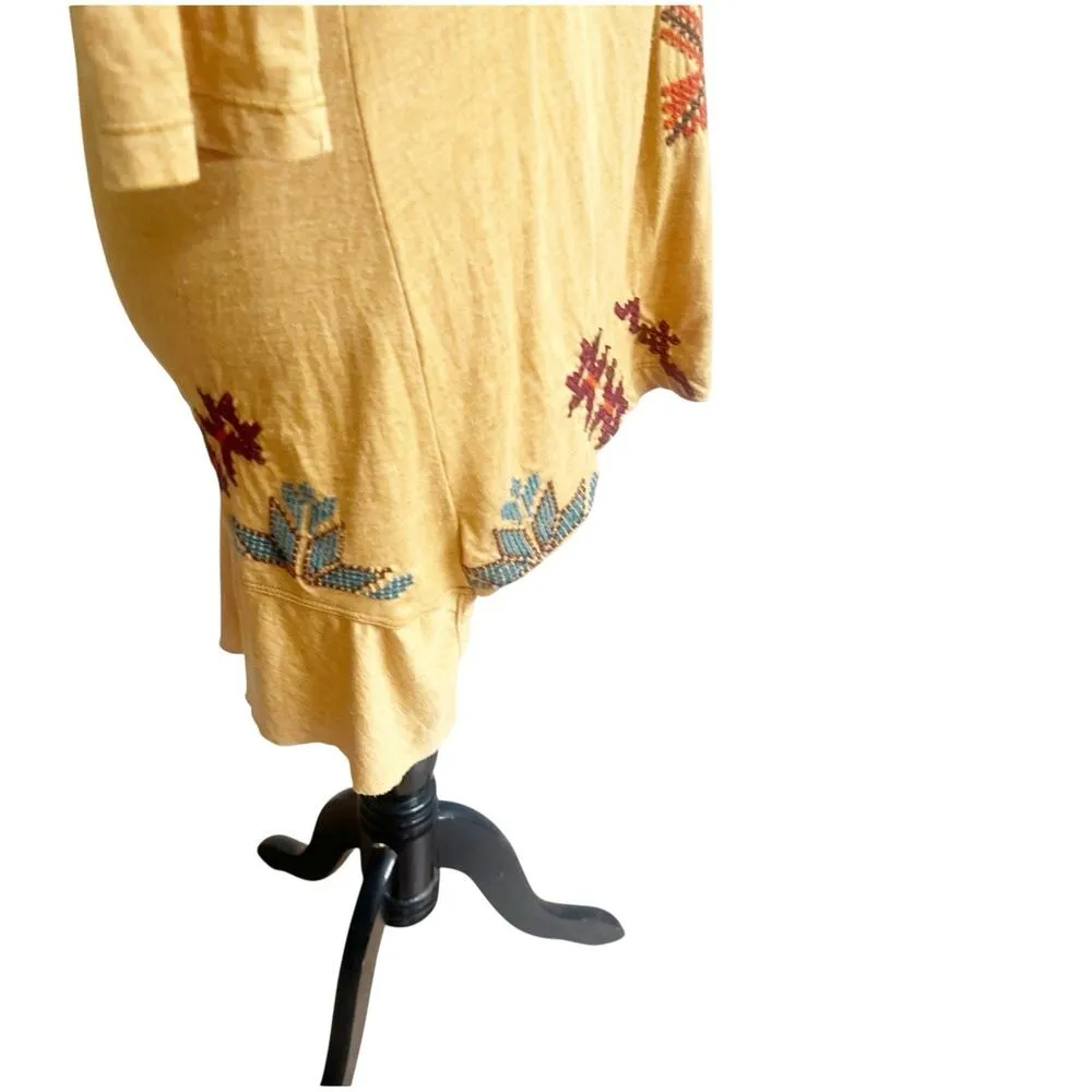 Johnny Was JWLA Tunic Top Women Size S Embroidered Southwest Aztec Boho Western - Image 6