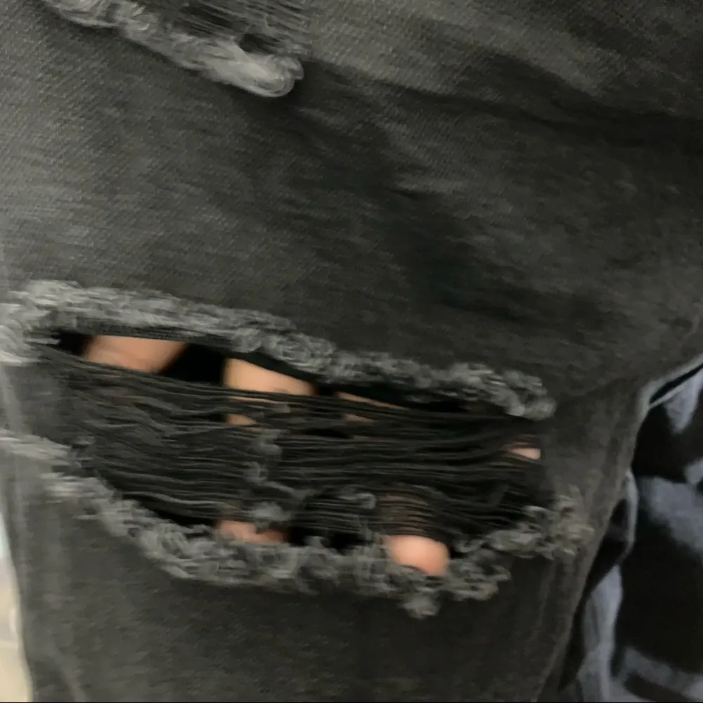 NOBO high rise waist straight relaxed fit distressed jeans junior’s Size 11 - Image 9