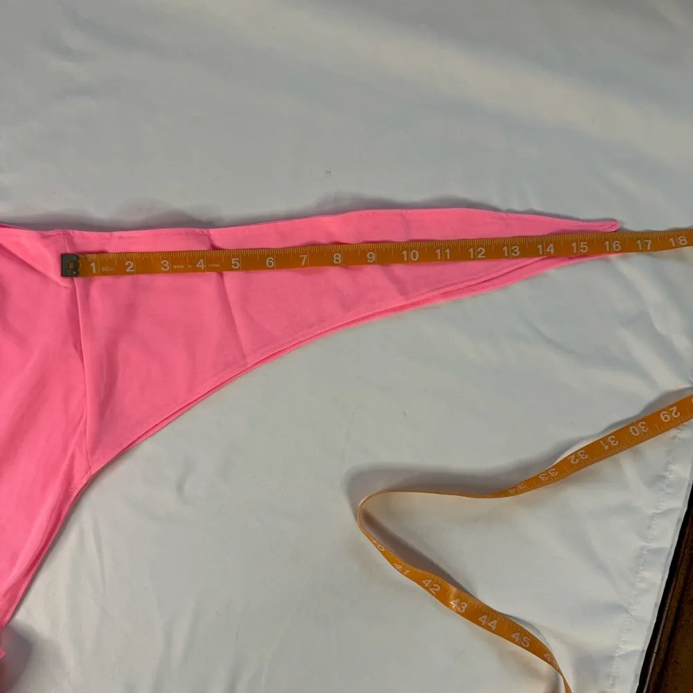 Good American Sugar Pink size 5-8 2X-5X Leg Daze Sarong Barbie Pool Beach Resort - Image 9