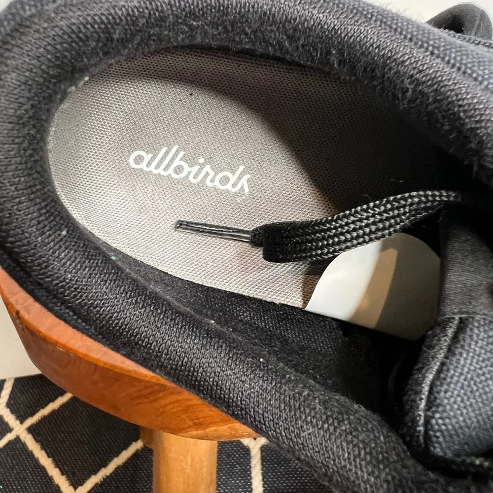 Allbirds Unisex Canvas Pacers Sneakers Black Size 8 Casual Eco-Friendly - Image 8