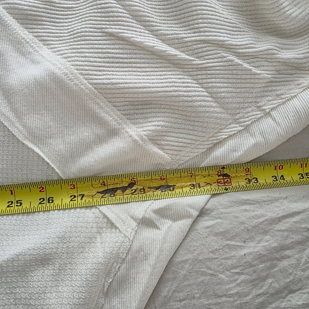 Free People NWT Santa Clara Thermal Sweater L - Image 7