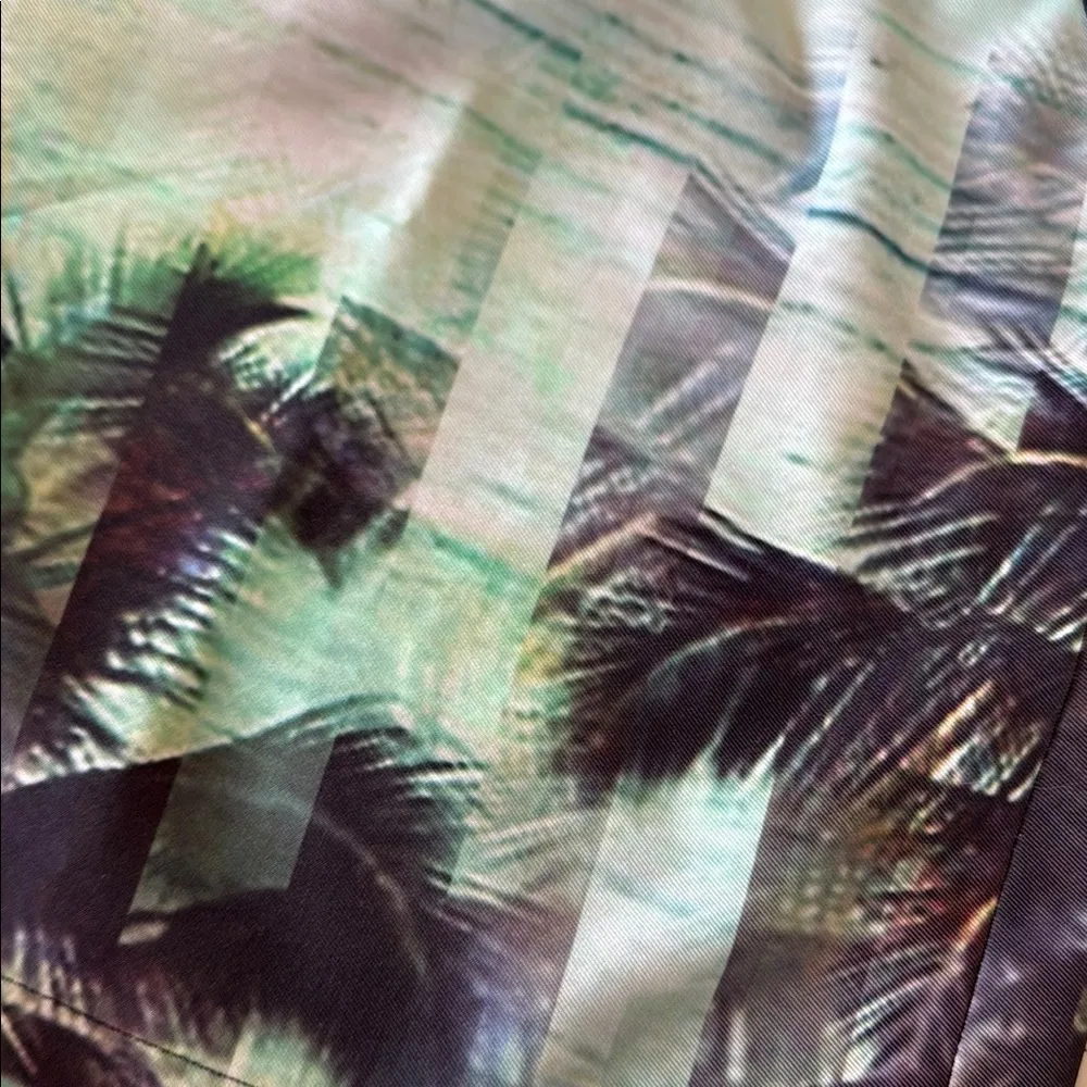 Ted Baker London Tropical Print Swim Shorts Green Size 1 - Image 5