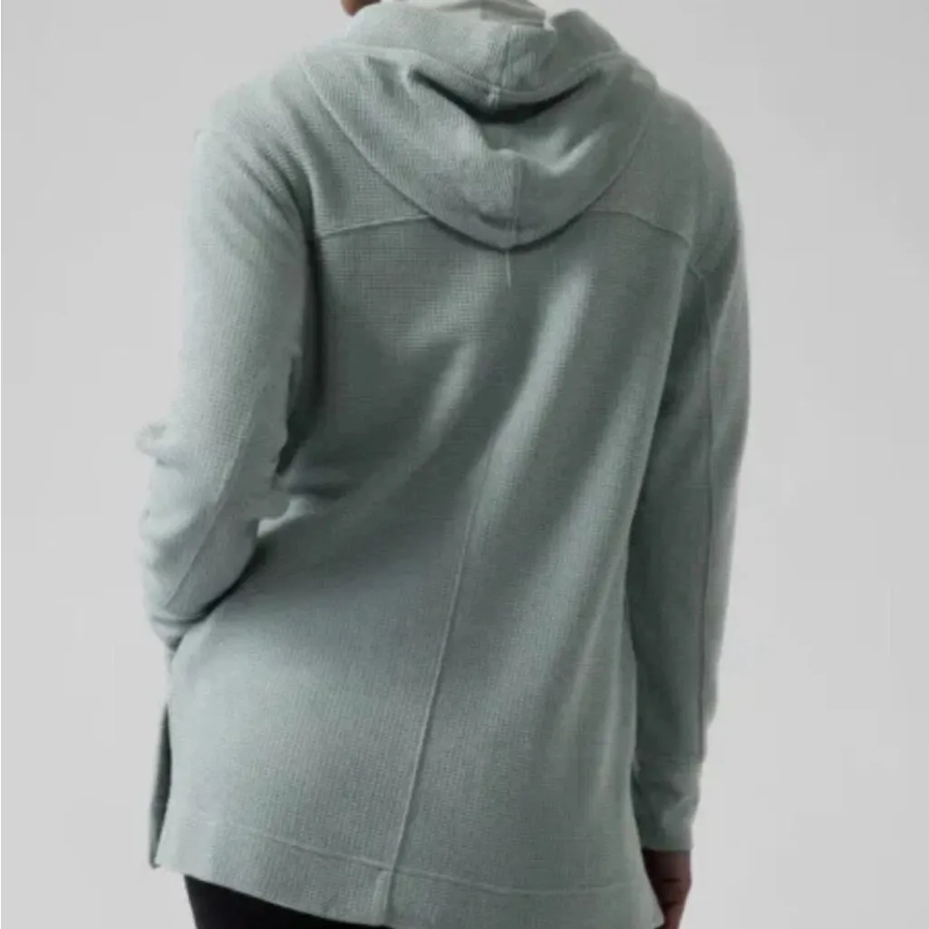 Athleta Seafoam Coaster Luxe Waffle Hoodie - Image 2