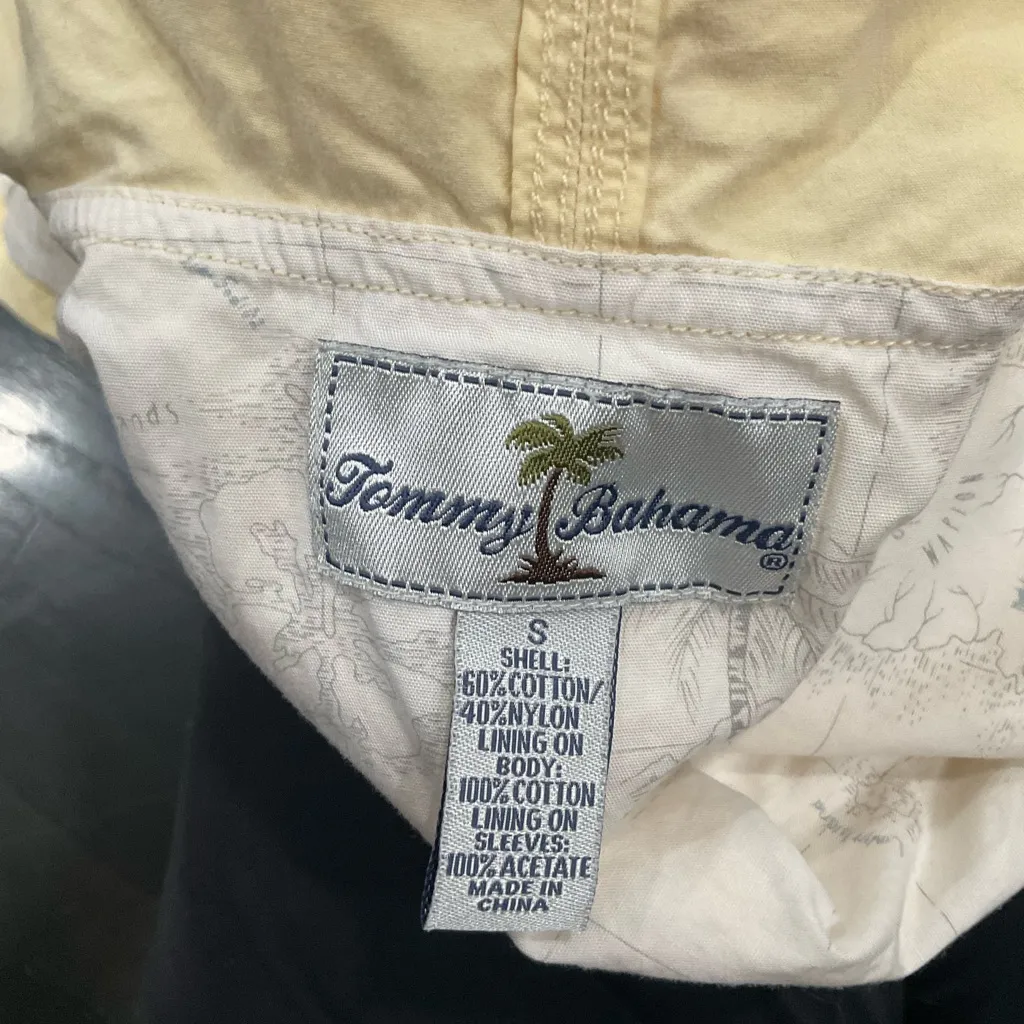 TOMMY BAHAMA LIGHT YELLOW WINDBREAKER JACKET - Image 9