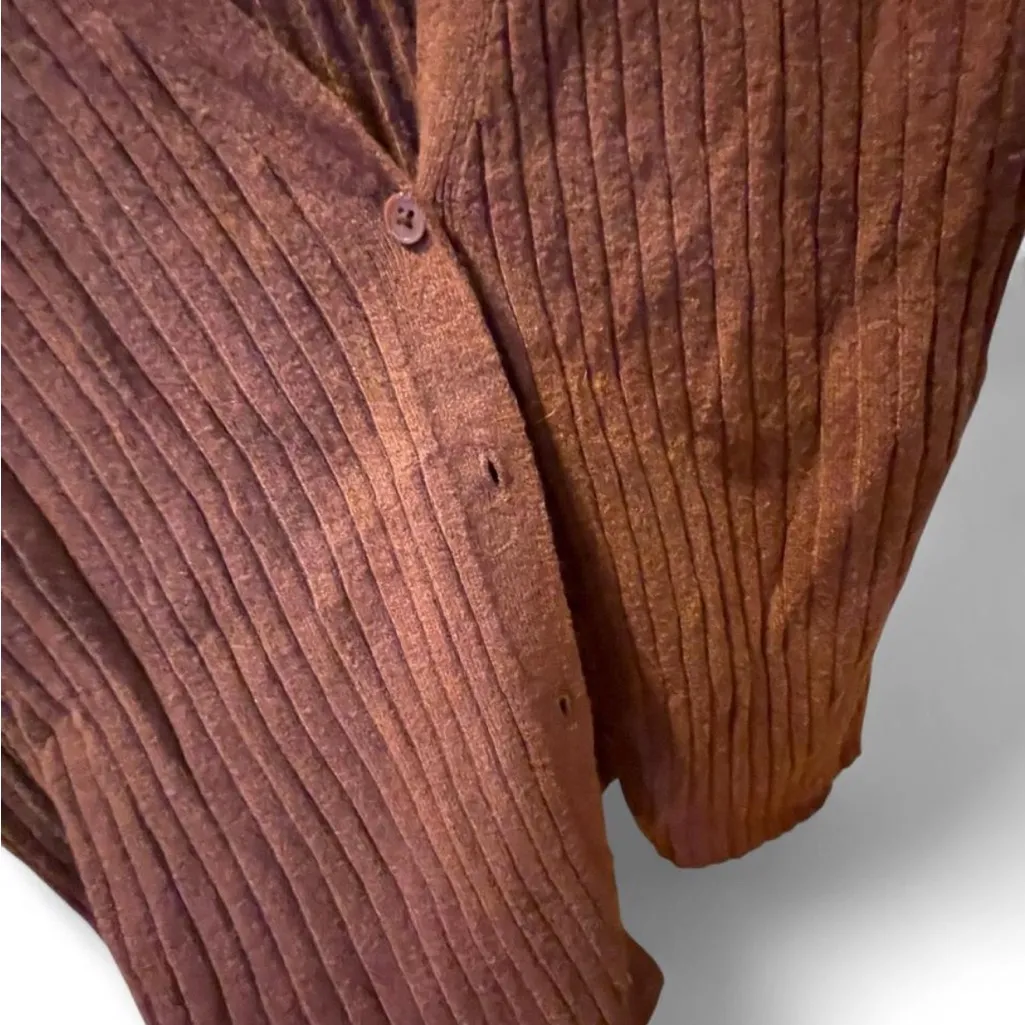 a new day Women's burnt orange Cardigan Sweater - Image 2