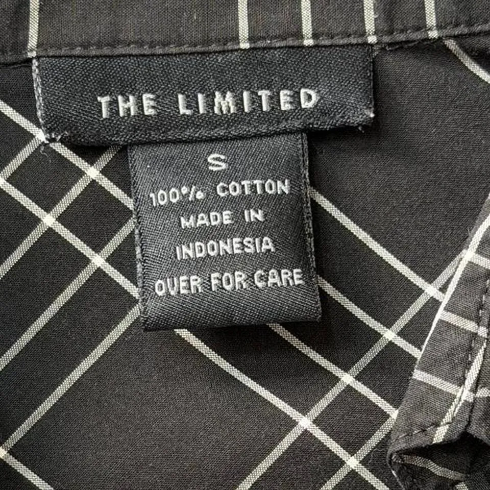 Vintage The Limited Stretch Button Up Top - Image 6