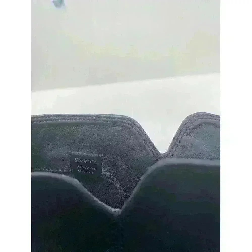 Dolce Vita Gage Women’s Black Leather Pull On Knee High Riding Boots Size US 7.5 - Image 3