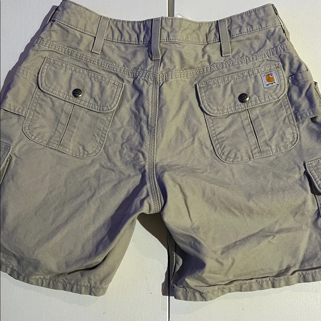 Carhartt Woman’s Tan Cargo Shorts size 6 - Image 10