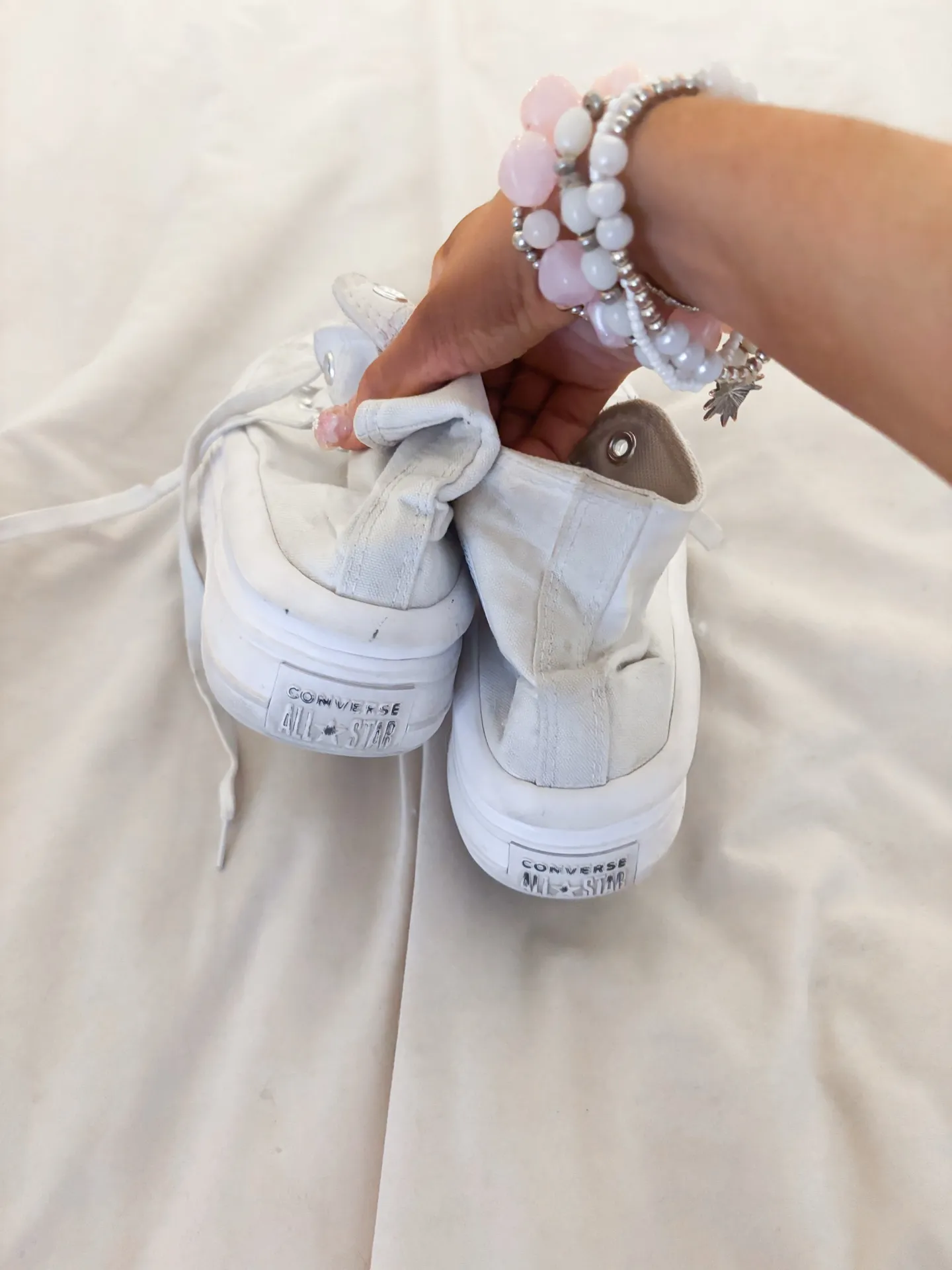 Converse White Platform High-Top - Image 3