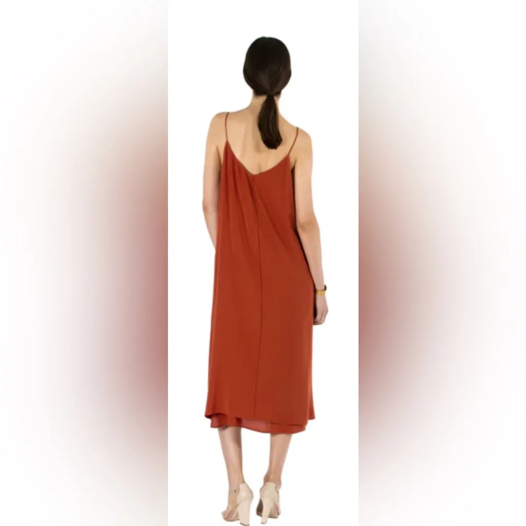 VOZ Double layer cami Dress/Desert Apricot Orange Size M - Image 2