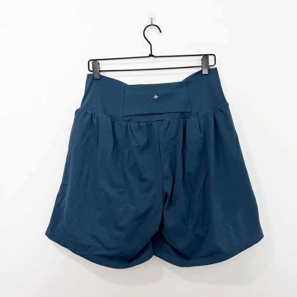 Halara Softlyzero Airy Super High Waisted Cool Touch Yoga Shorts 7" with Pockets - Image 4