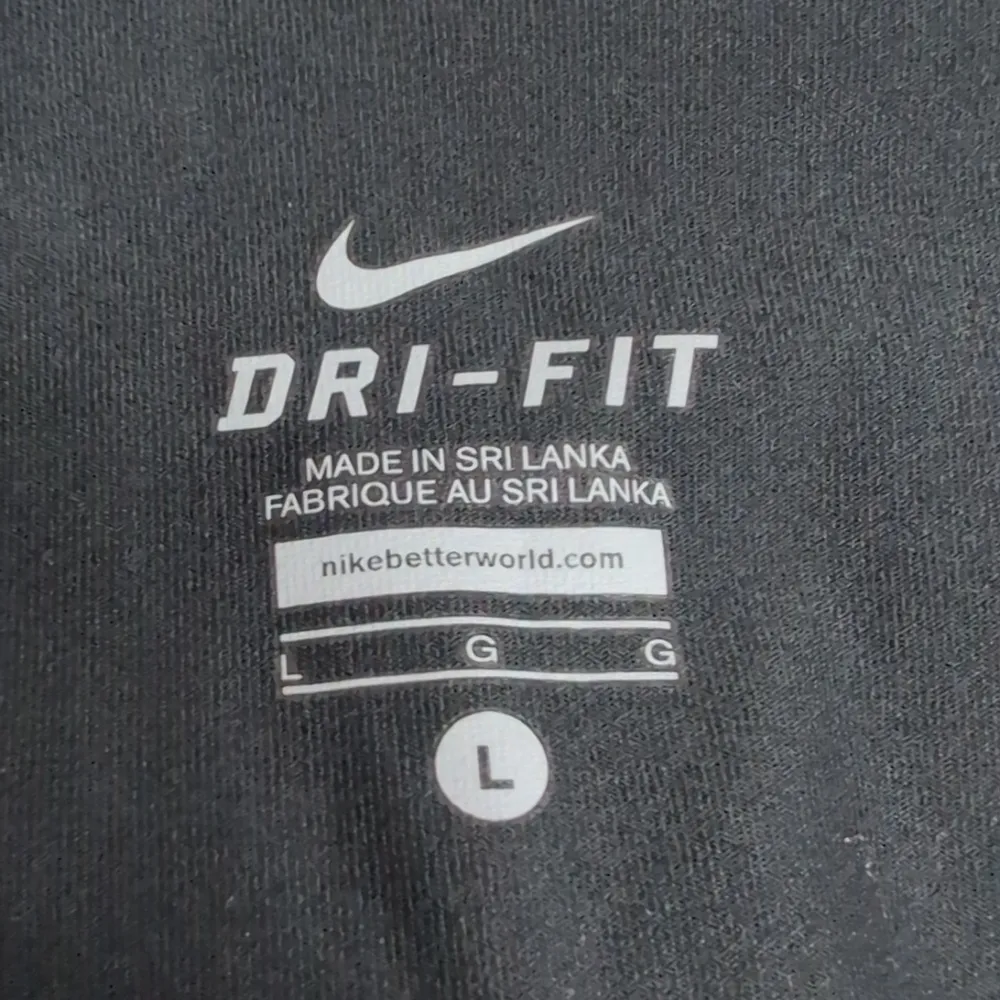 Nike Dri-FIT Black Loose Fit Capri Pants | Nike Capri Leggings - Image 2