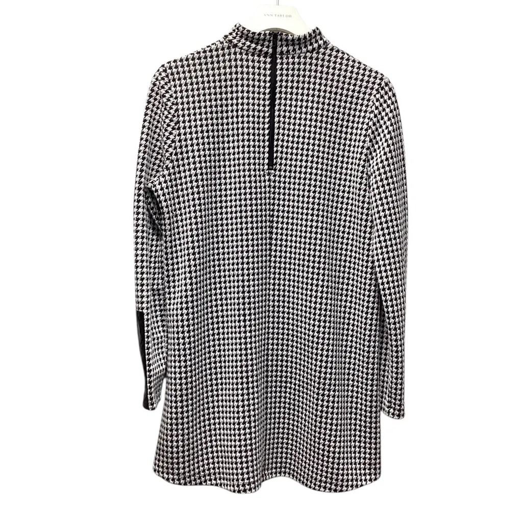 Tyler Boe houndstooth dress. Size XS Black - Image 3
