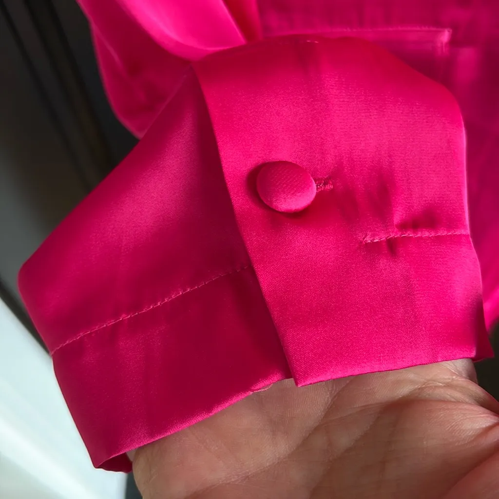 NWT Victoria’s Secret Lightweight Blazer Pink Generous Small Retail $89.50 - Image 5