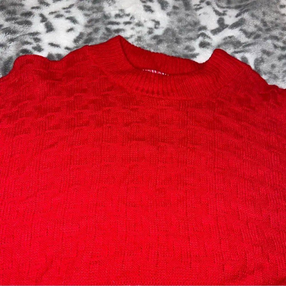 American Pride Vintage Sweater Red Size M - Image 4