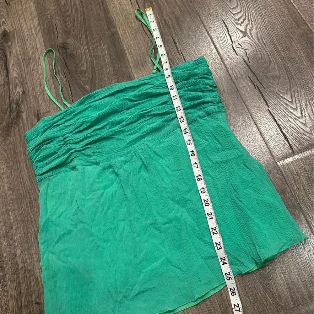 Vintage GAP Y2K Top Chiffon Silk Camisole Adjustable Straps Sz 14 Babydoll Fairy - Image 7