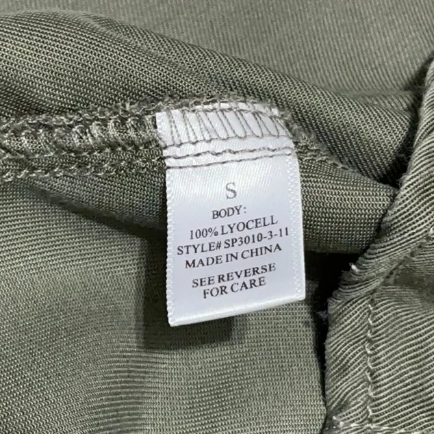 ALTAR’D STATE Snap Front Utility Vest S 21” p2p Army EUC - Image 9