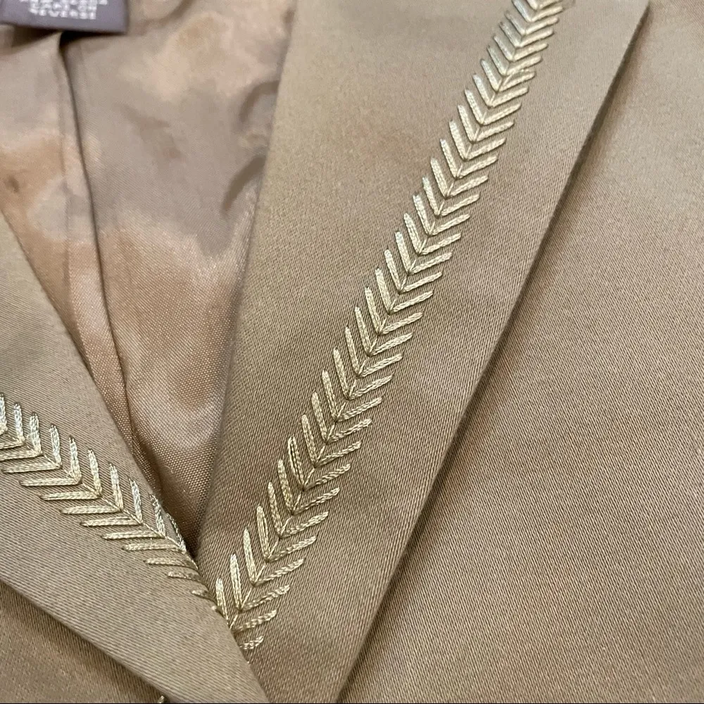 Kenar  light khaki blazer, size 2 - Image 9